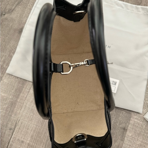 Charles & Keith Ashby Slouchy Tote Bag - Black - Size Medium - Picture 6 of 9